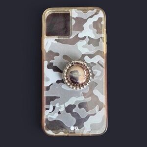 Case-Mate iPhone 11 Pro Max Case - Tough Camo w/ Beaded Ring Stand